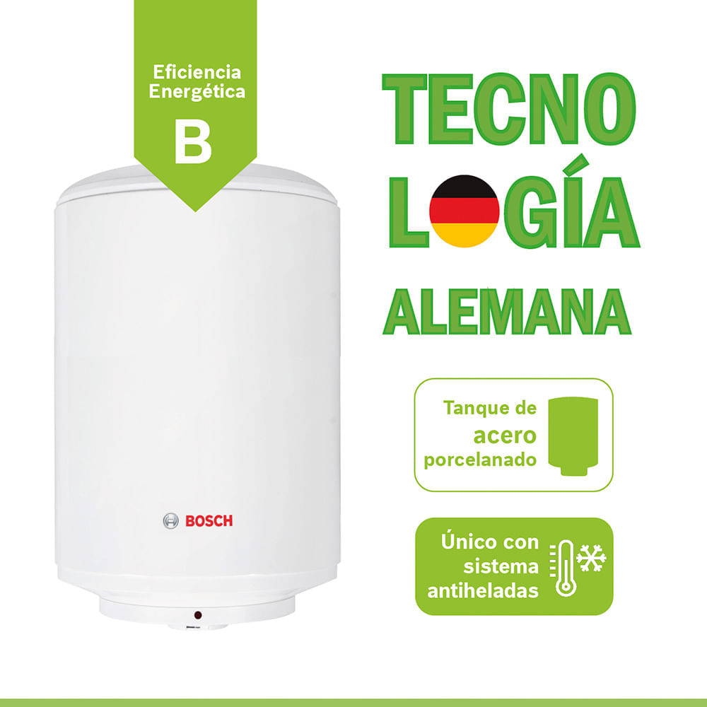 Bosch Terma Eléctrica Nd 80L + Kit