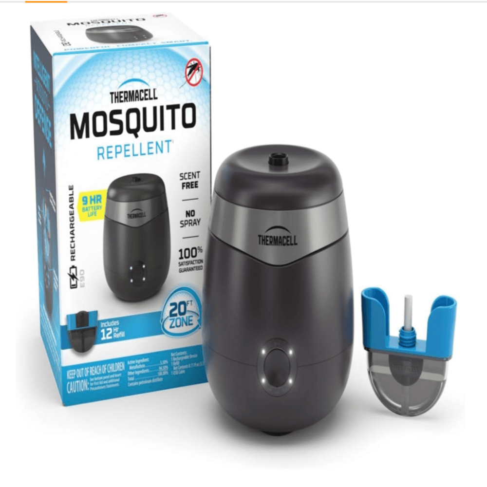 Repelente de mosquitos E-Series Repelente recargable con zona de protección contra mosquitos