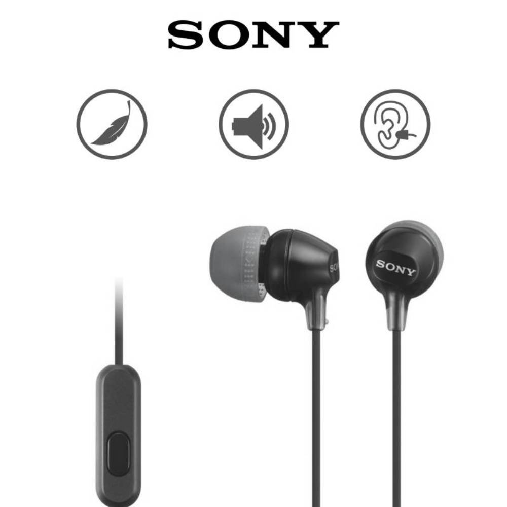 Audífonos Sony con Micrófono Mdr-Ex15ap