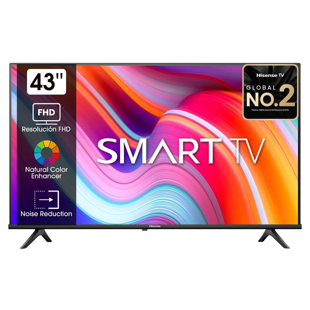 Televisor Hisense 43"" LED Smart TV VIDAA FHD 43A4K