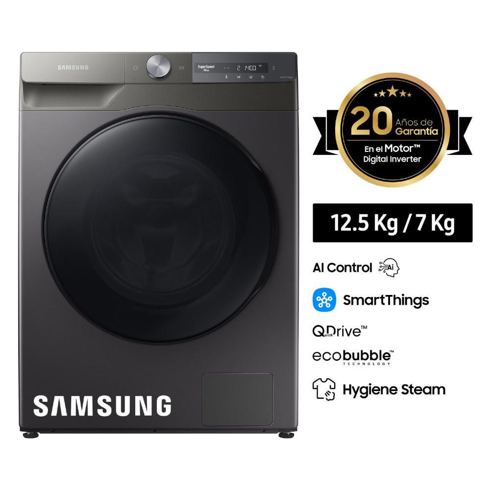 Lavaseca Samsung AI Control WD12T704DBN/PE 12.5KG / 7KG  Gris