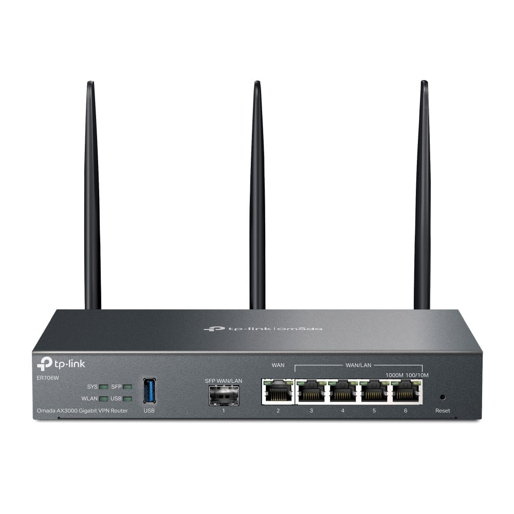 Router VPN TP-Link ER706W Gigabit Omada Load Balance AX3000
