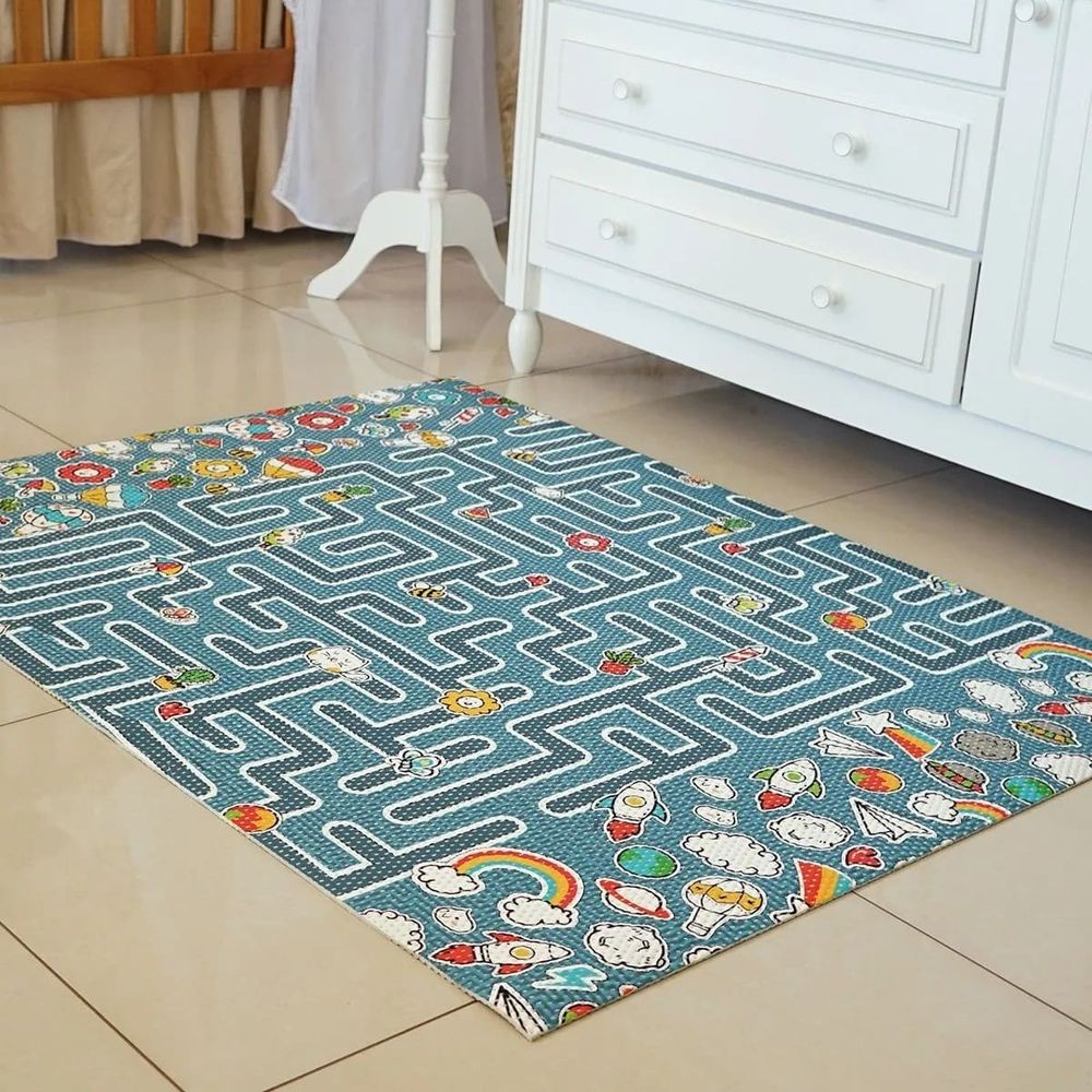 Alfombra infantil Brisa Laberinto de 100cmX130cm Decorplas