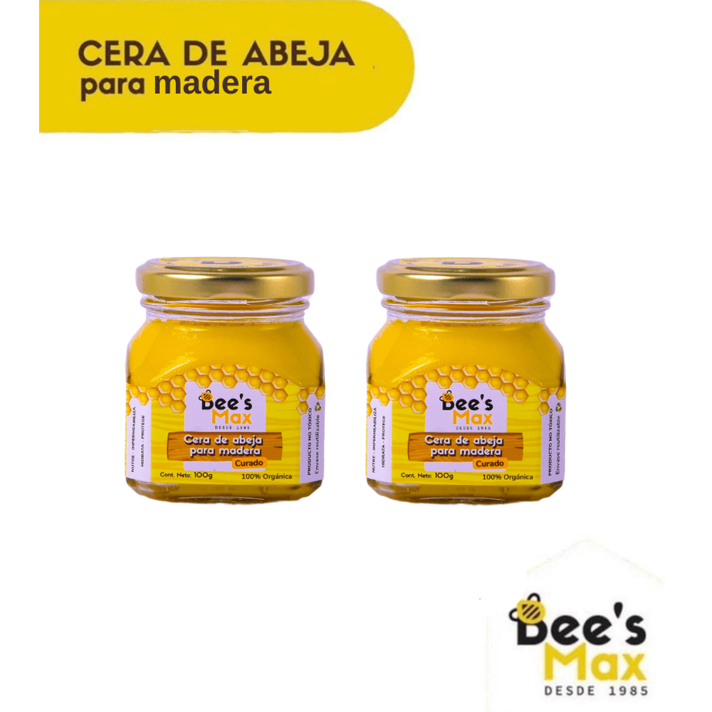 Cera de abeja para madera 200G