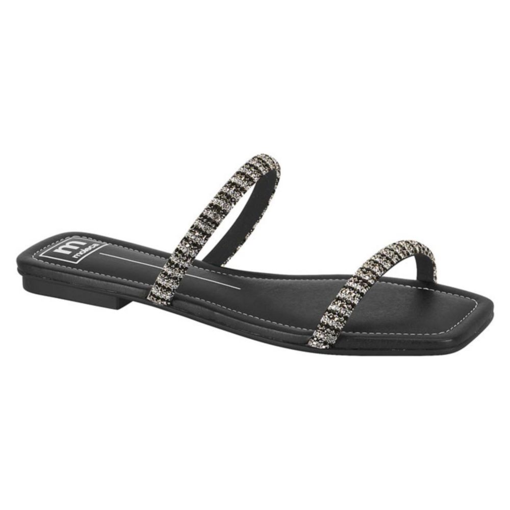 Sandalias Moleca Para Mujer Negro