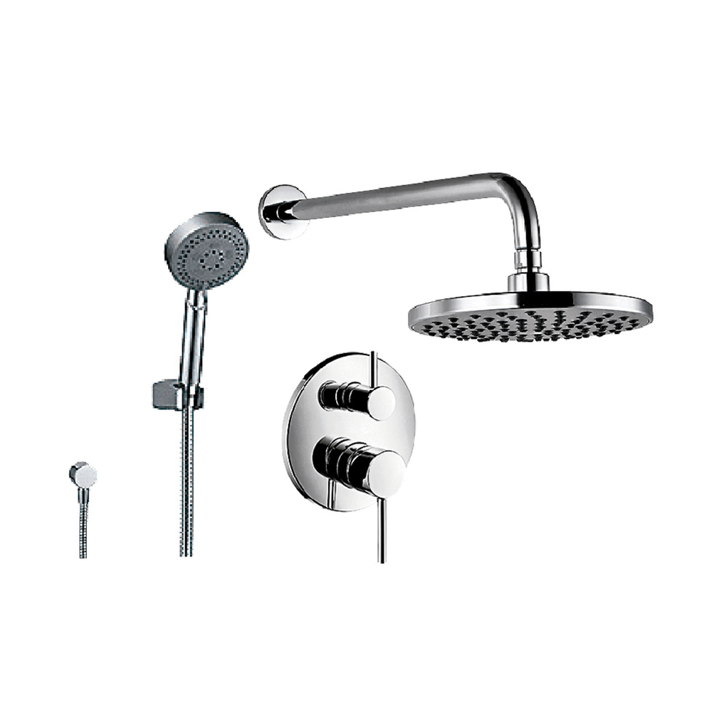 Mezcladora Monocomando para ducha española y teléfono