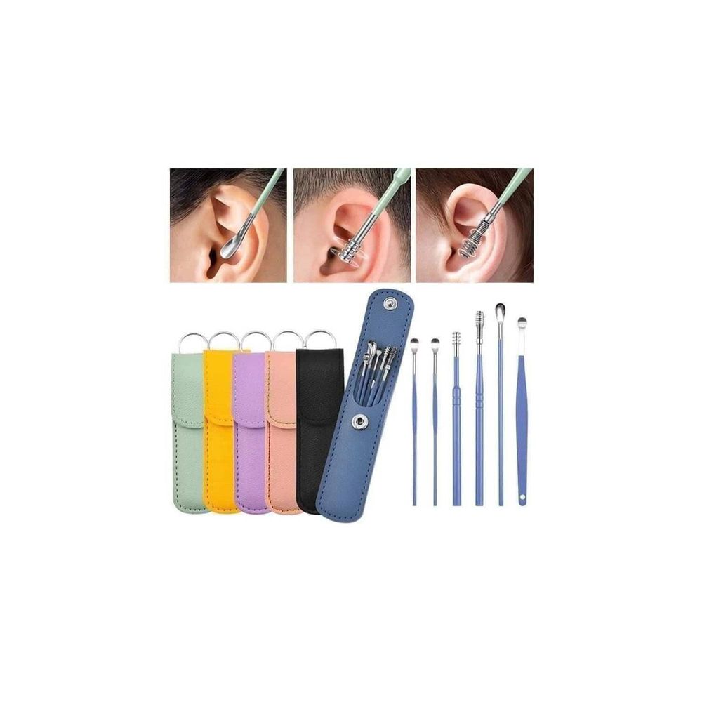 Kit de Limpieza de Oídos 6 Piezas