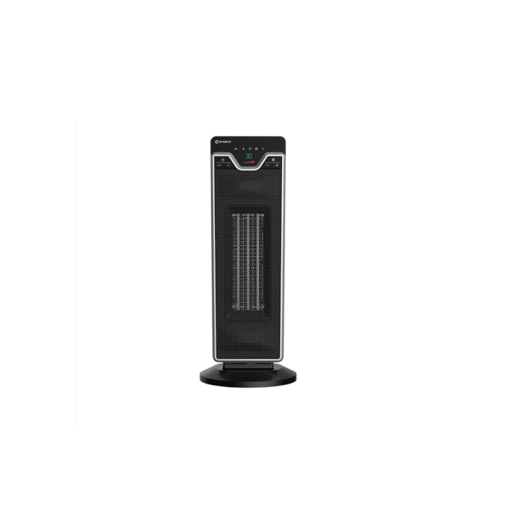 Termoventilador Imaco ITC3116 Tecnología Cerámica Control Remoto Negro