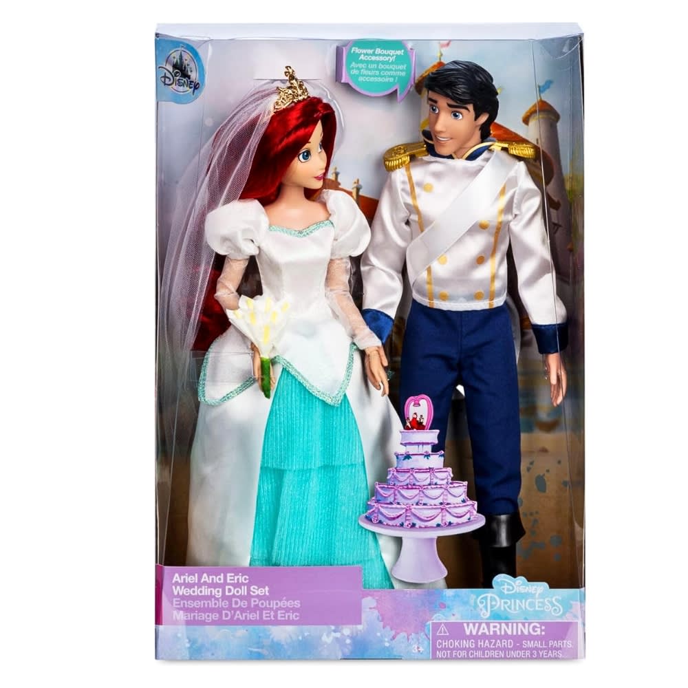 Muñeca Princesa Ariel La Sirena y Eric Pack de Novios | Oechsle - Oechsle