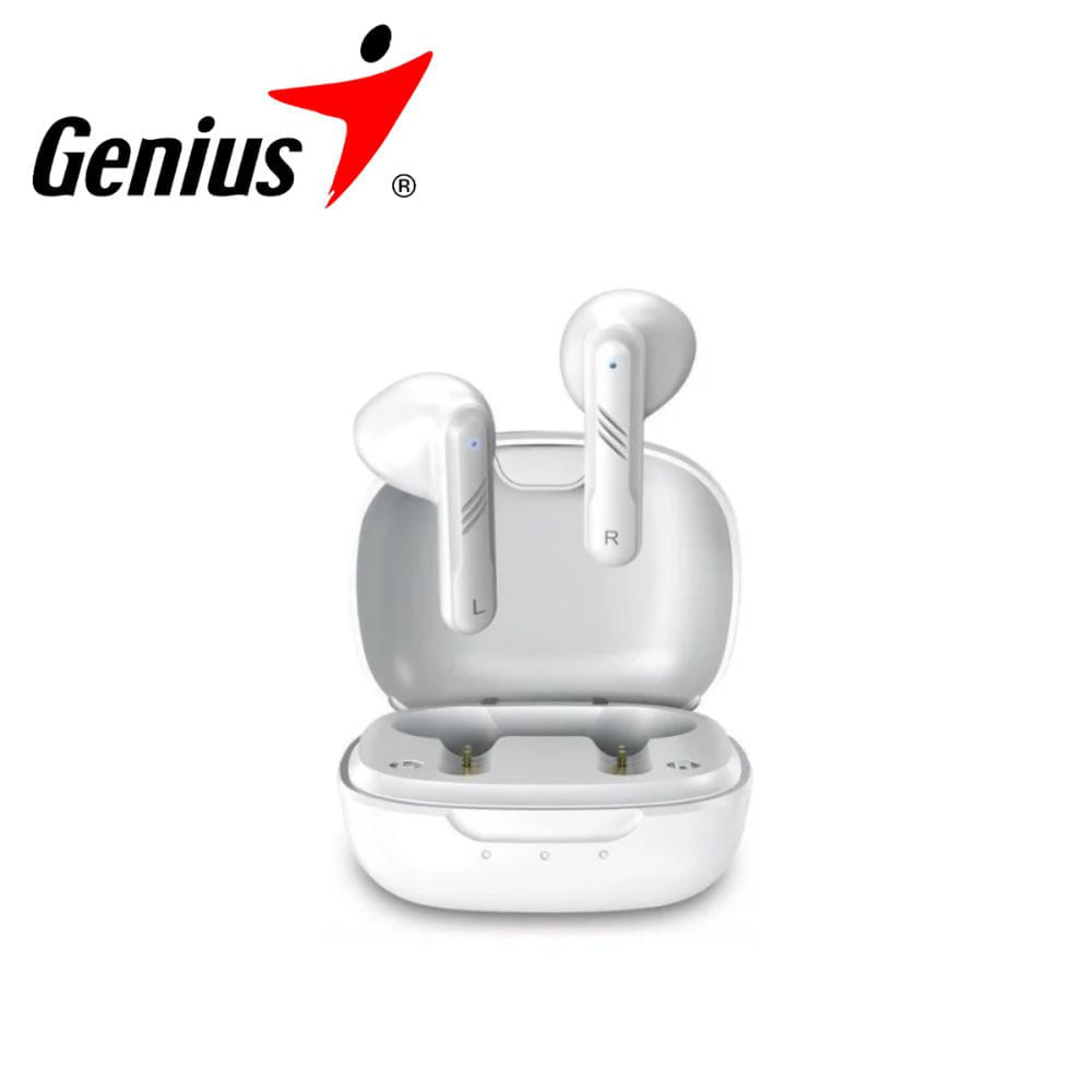 Audifono In Ear Bluetooth 5.3 Genius HS-M905BT USB tipo C Blanco