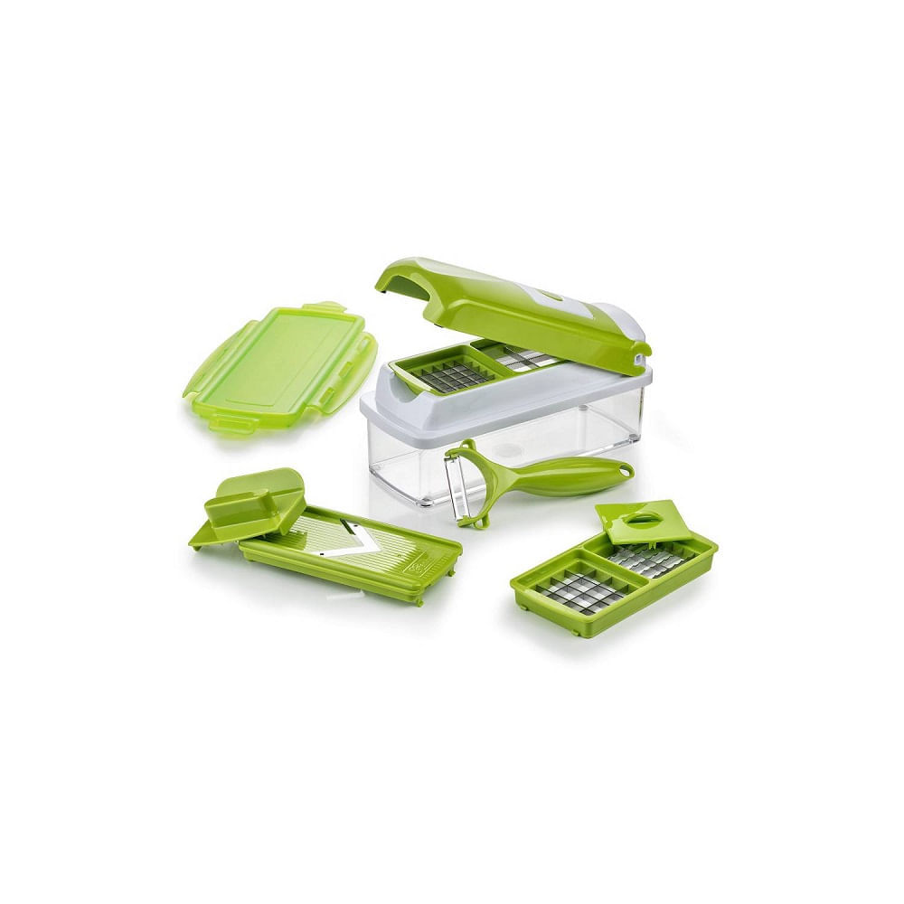 Picador/Rallador de Frutas y Verduras 11 Piezas