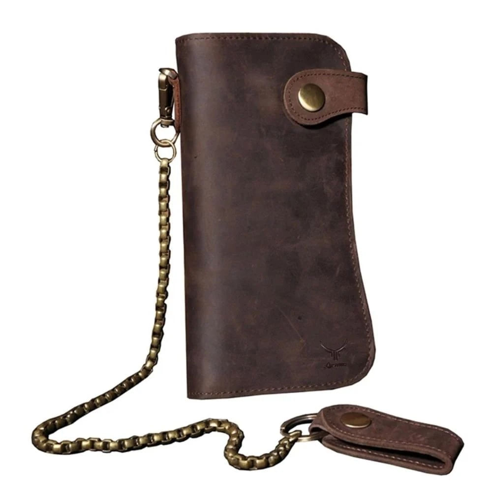 Billetera Larga De Cuero Vacuno Para Varón 8810