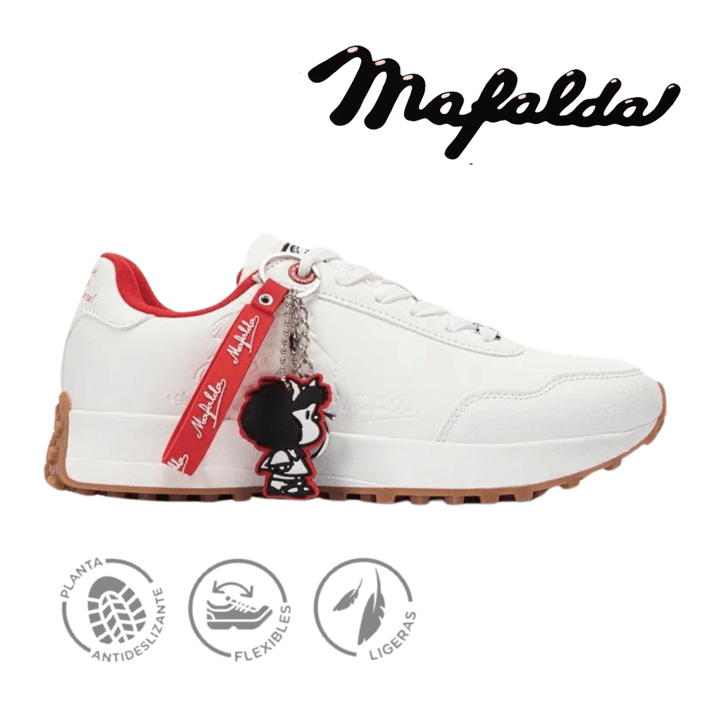 Zapatillas Blancas Mujer Mafalda Oechsle Oechsle