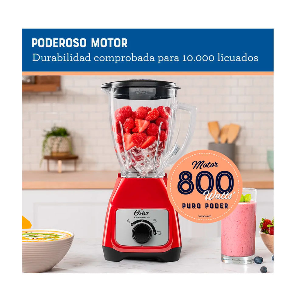Licuadora Oster BLSTKAGRRD 800W 2Vel pica hielo Oechsle - Main Image