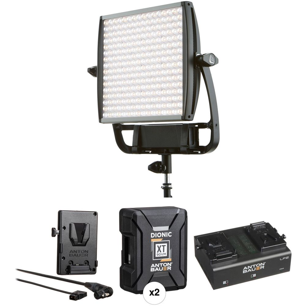 Panel de Luz Led Litepanels Astra 6X Bi Color Kit V Mount