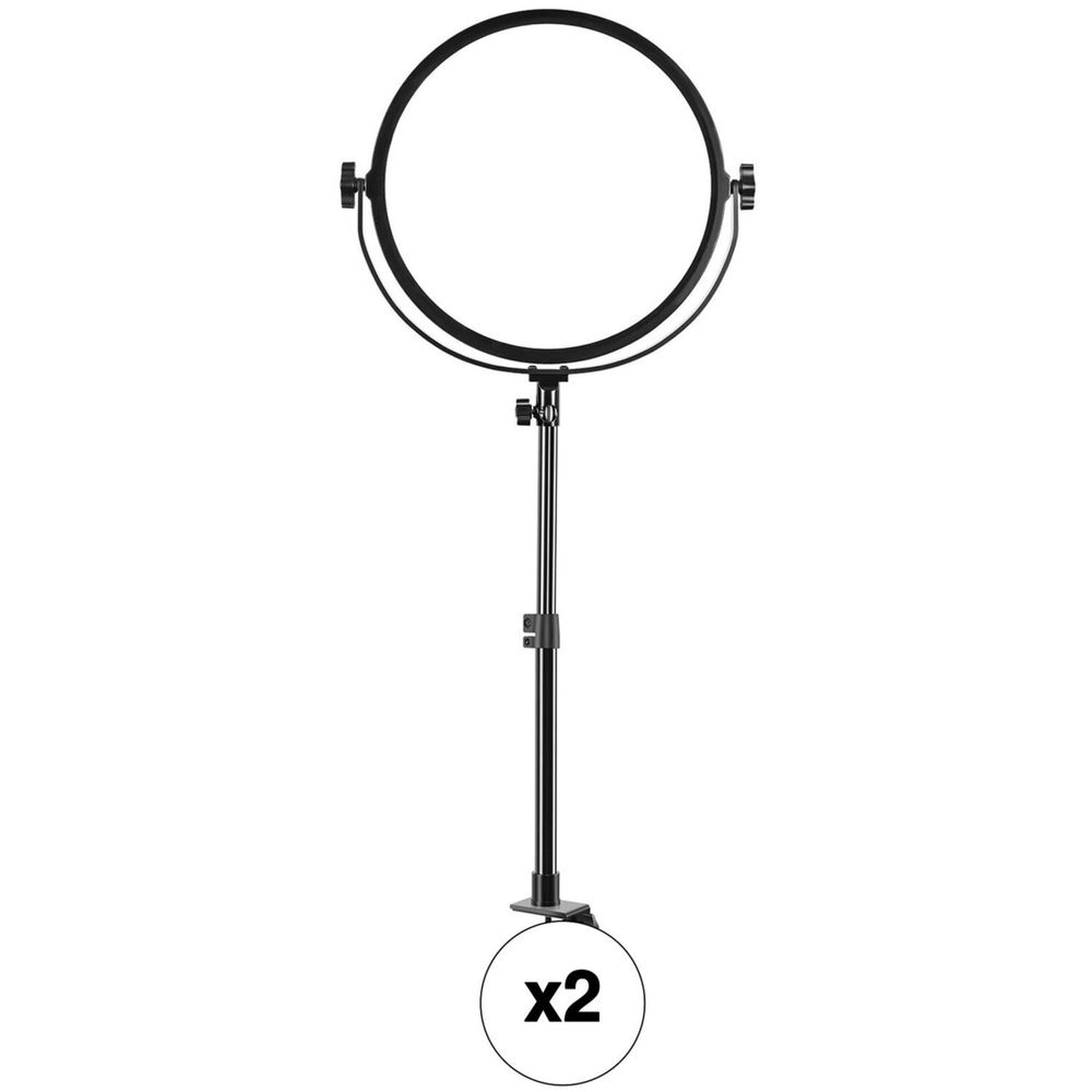 Panel de Luz de Video Suave Led Gvm Bi Color Edge Paquete de 2