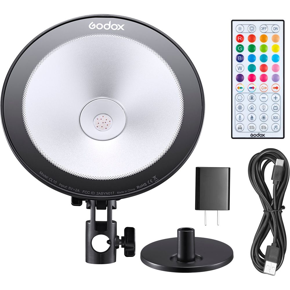 Luz Ambiental Godox Cl10 Led para Transmisión en Línea