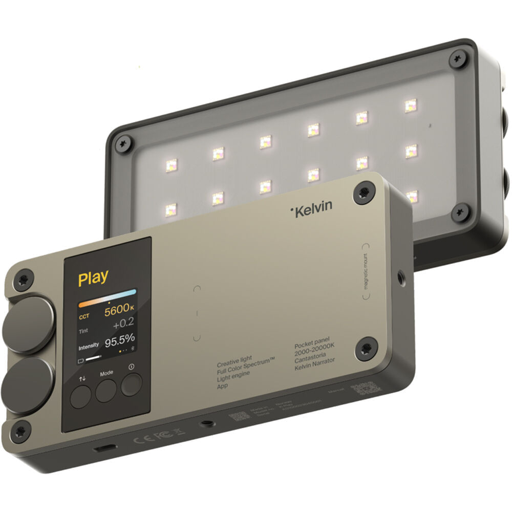 Kelvin Play Rgbacl Full Spectrum Led Creative Pocket Light Luz de Bolsillo Creativa de Espectro Co