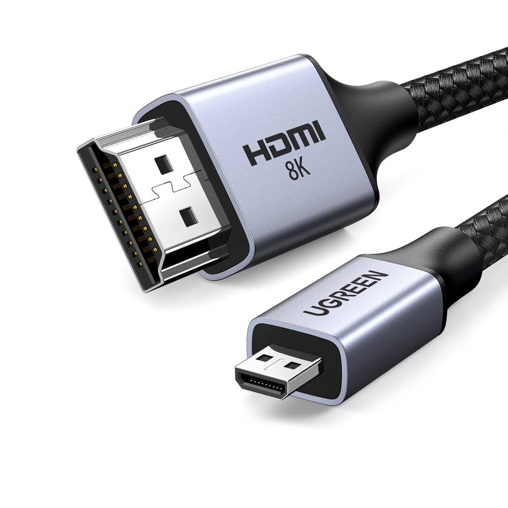 Cable Micro Hdmi a Hdmi Metros UGREEN 8K 60 Hz Ultra HD eARC