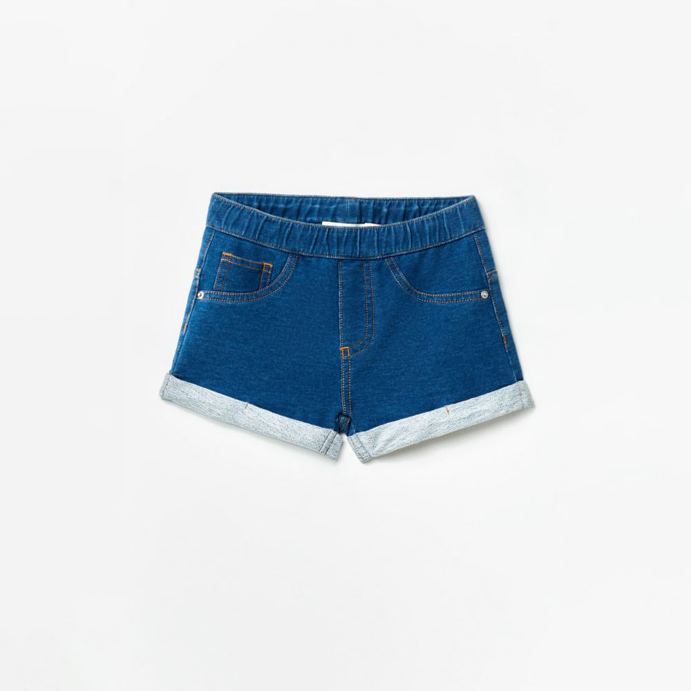 Sfera Leggins Sfera Niñas Online Short Sfera Niña Terry Azul