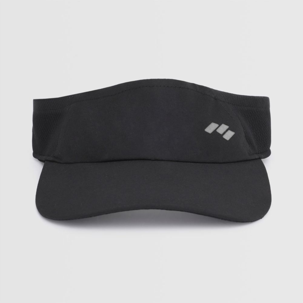 Visera Depotiva Podium Run Negro