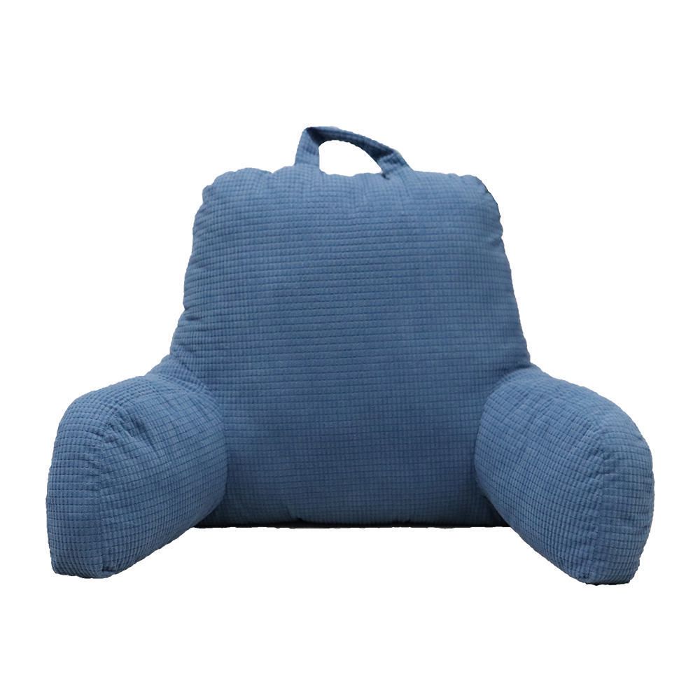 Cojín Plus Textura Velvet Azul New