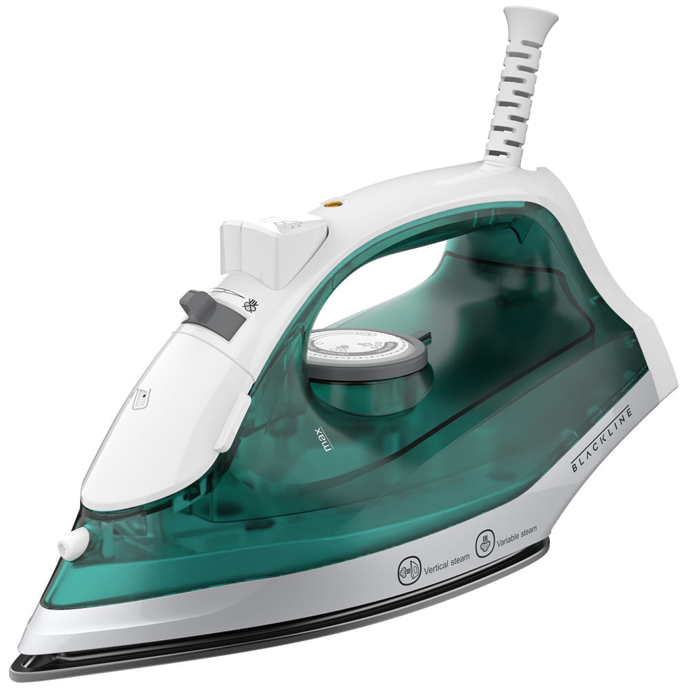 Plancha a Vapor BLACKLINE ES2478 Blanco y Verde