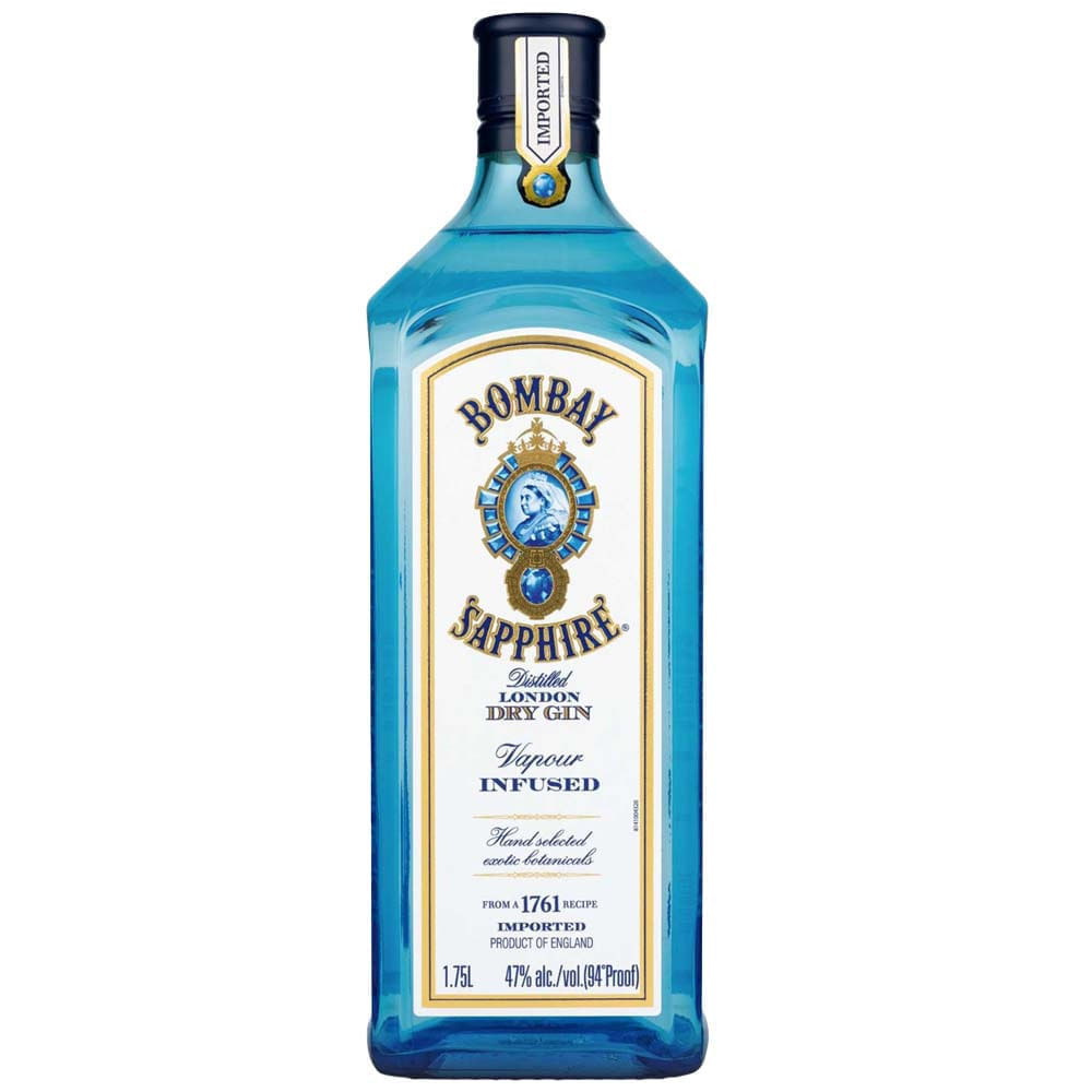 Gin BOMBAY SAPPHIRE London Dry Botella 1.75L