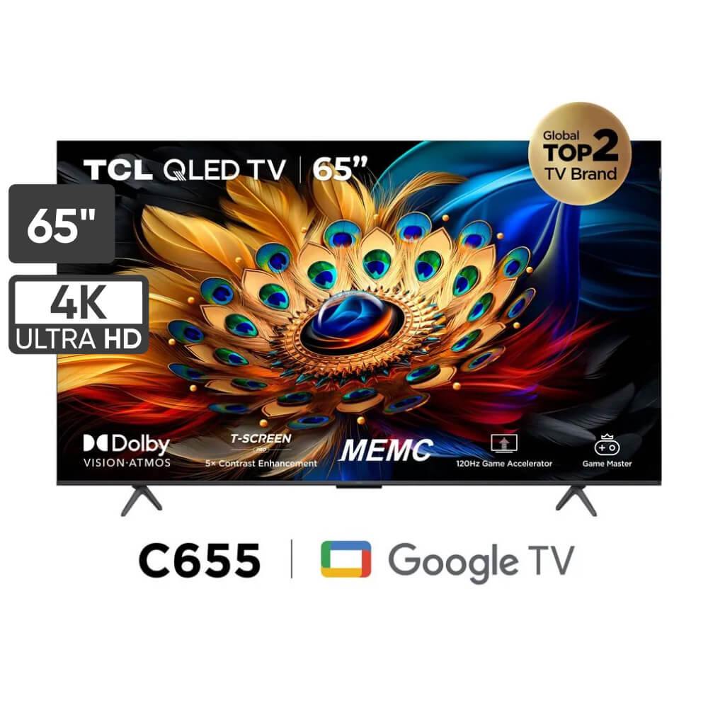 Televisor TCL QLED 65"" UHD 4K Smart TV 65C655