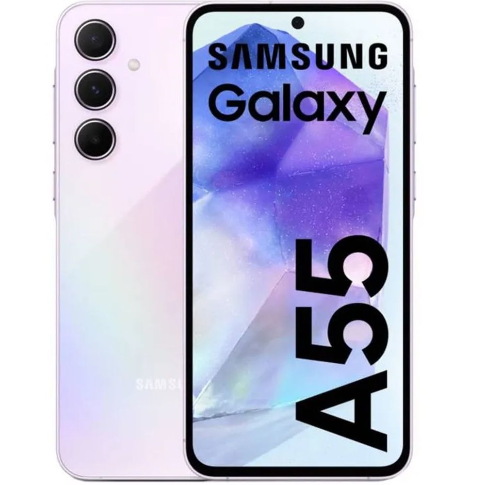 Celular Samsung Galaxy A55 5G 256GB 8GB RAM Lila