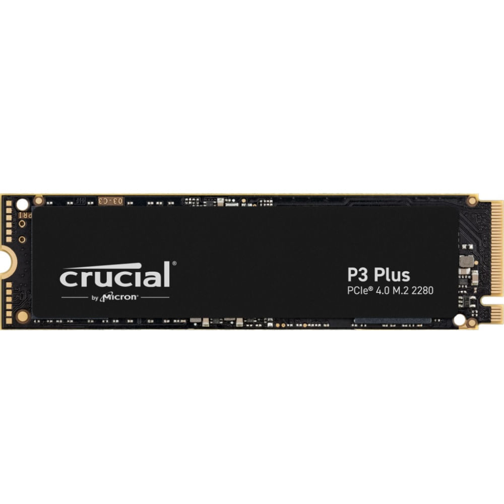 Disco SSD Solido Crucial P3 Plus 1TB M2 2280 NVMe PCIe 4.0 CT1000P3PSSD8