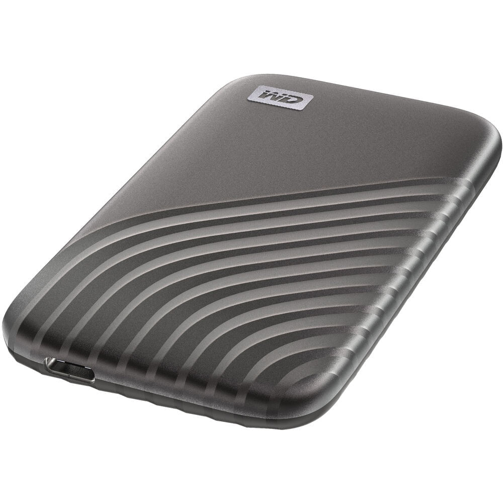 Disco SSD Western Digital My Passport 2TB Solido External Portable USB Gris WDBAGF0020BGY-WESN