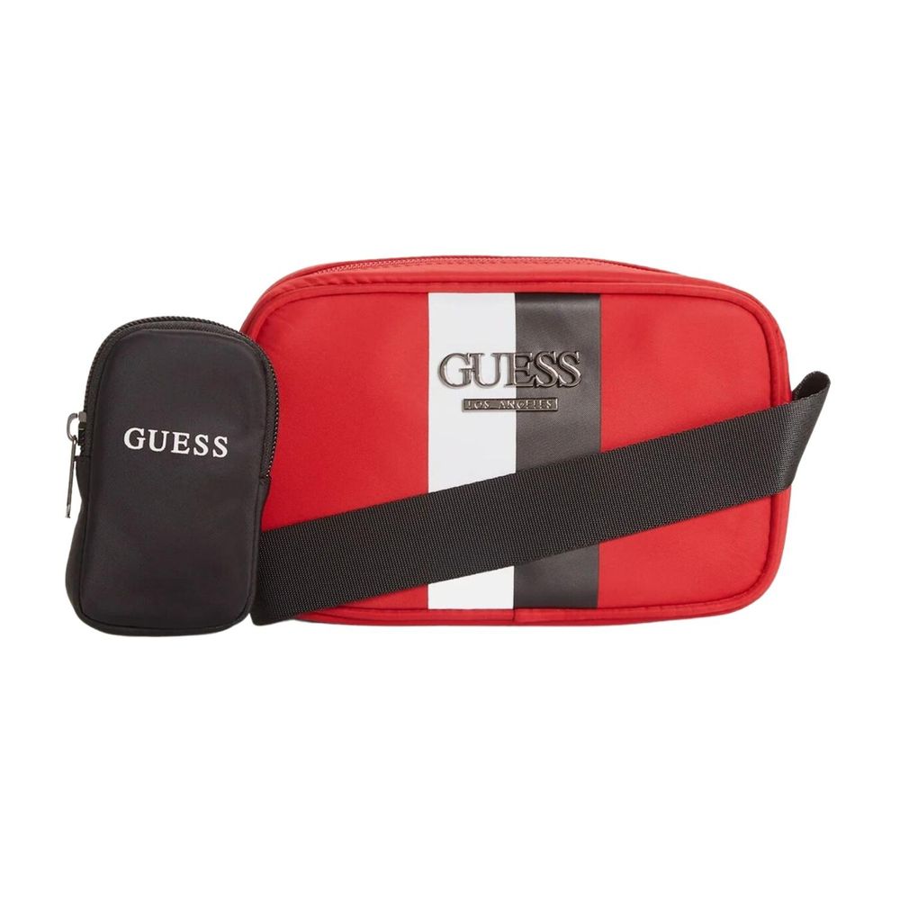Morral para Hombre Guess Striped Camera Crossbody