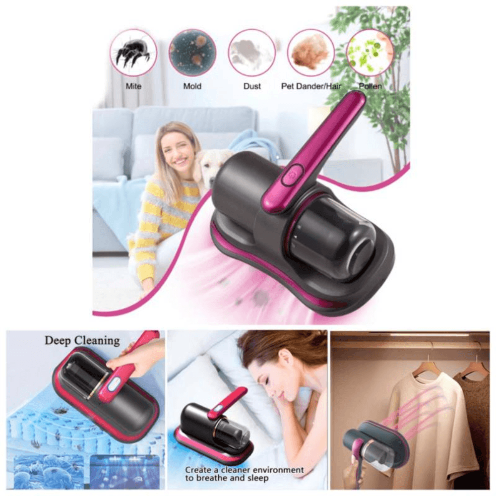 Aspiradora Inalámbrica Anti Ácaros