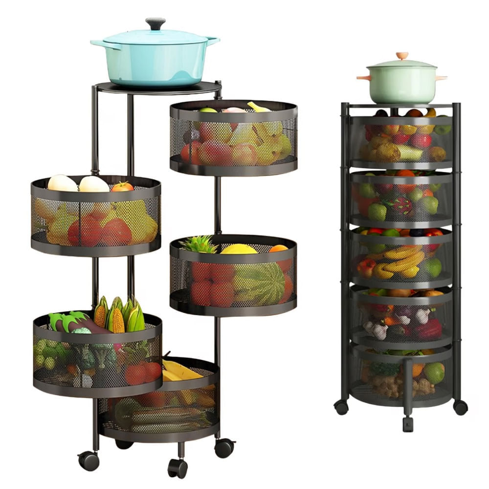 Organizador Giratorio Circular de 5 Niveles