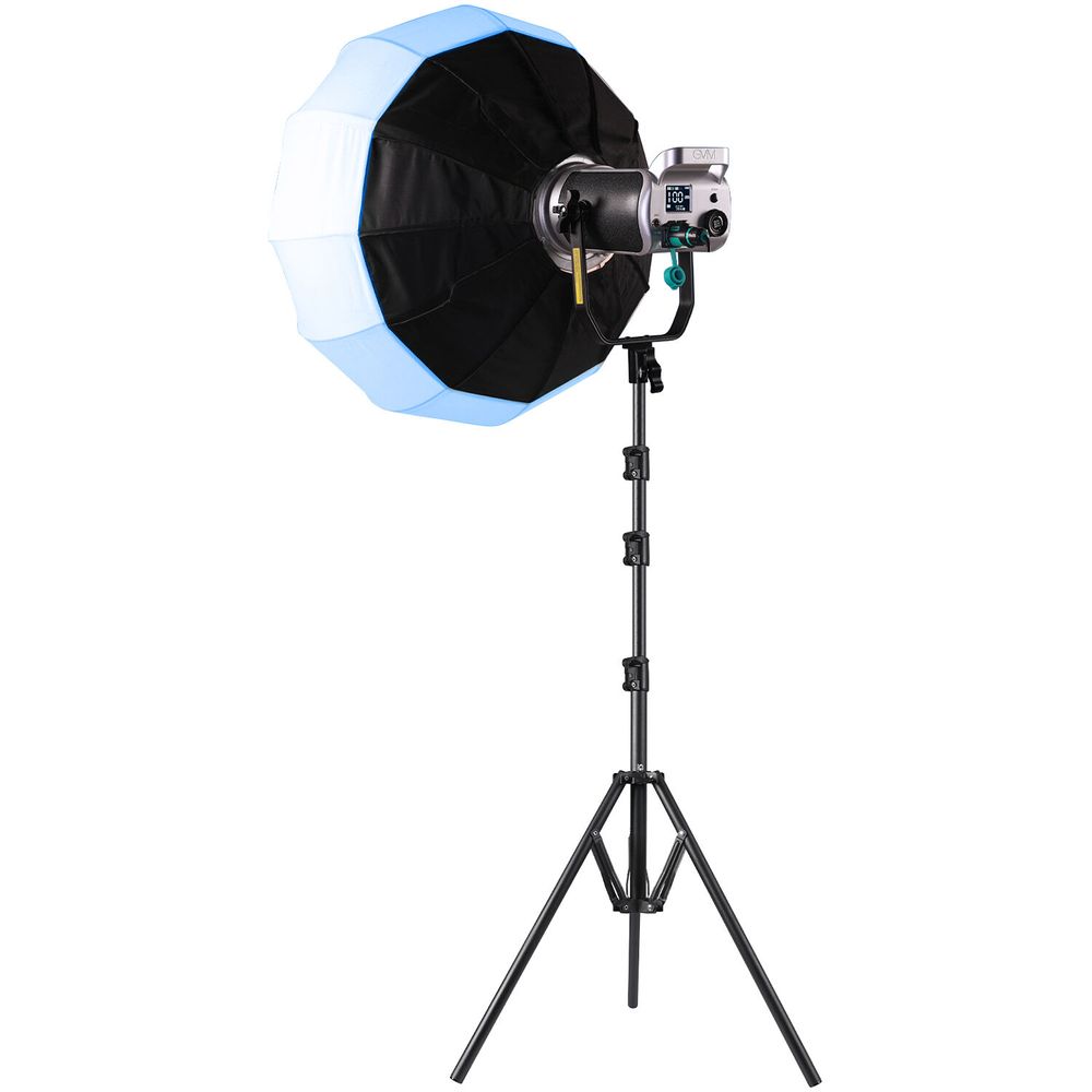 Kit de Focos de Estudio de Video Gvm Sd200R Rgb Y Bi Color Led con Soporte Y Softbox
