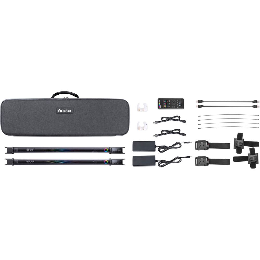 Kit de 2 Luces Led Tubulares Godox Tl60 Rgb 2.5