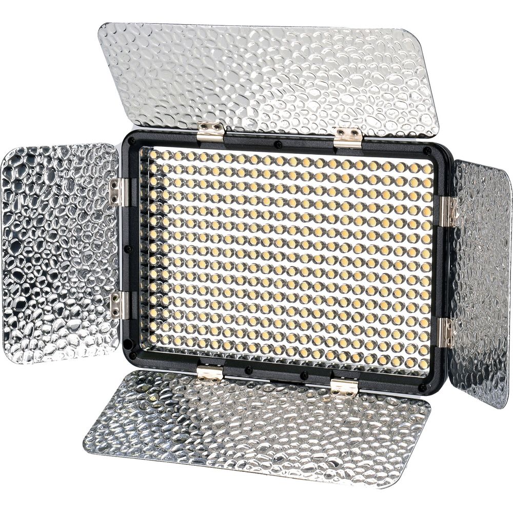 Luz de Video Sunpak Led 330 con Barndoor