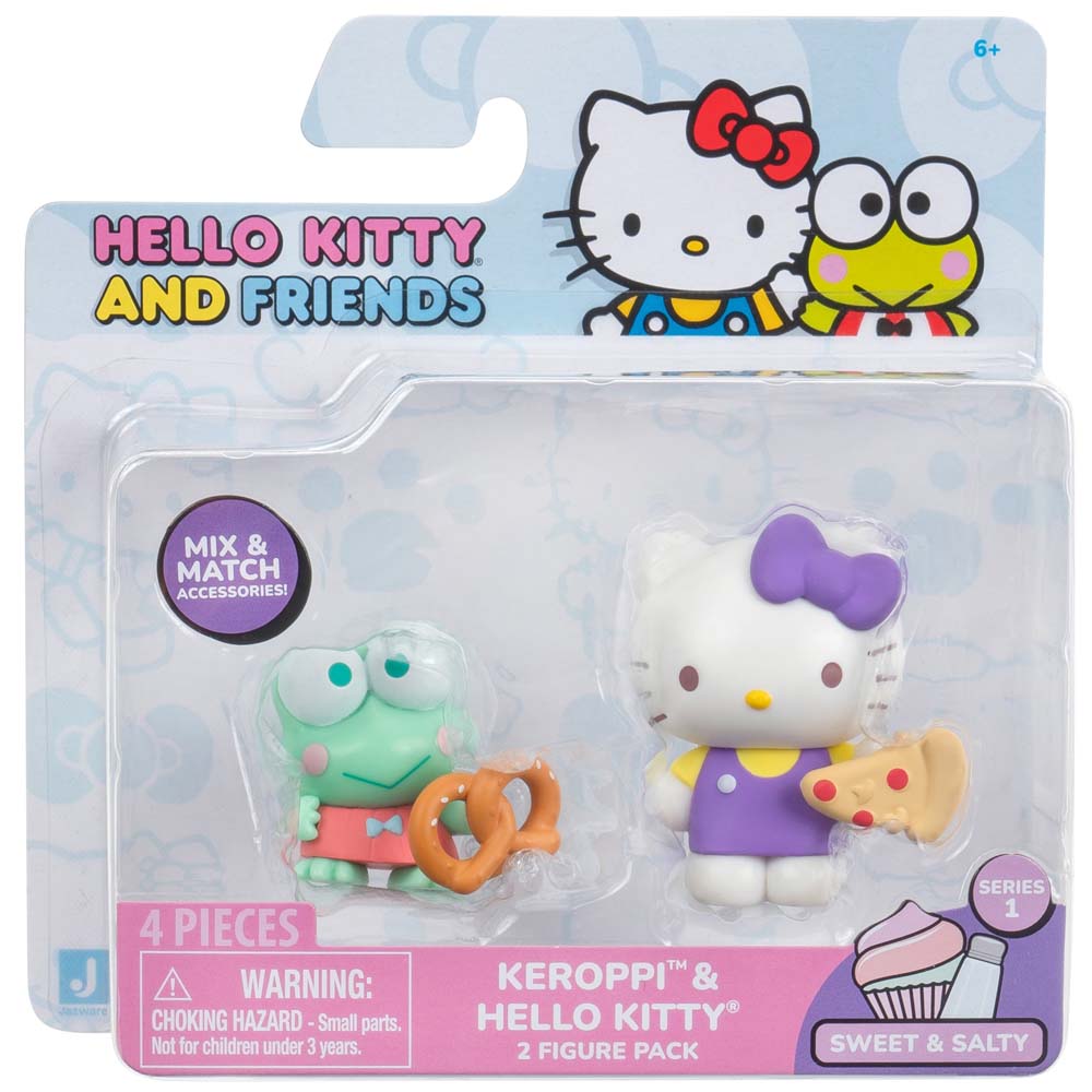 Figuras de Coleccion HELLO KITTY and Friends Pack 2un Asst HKT0001