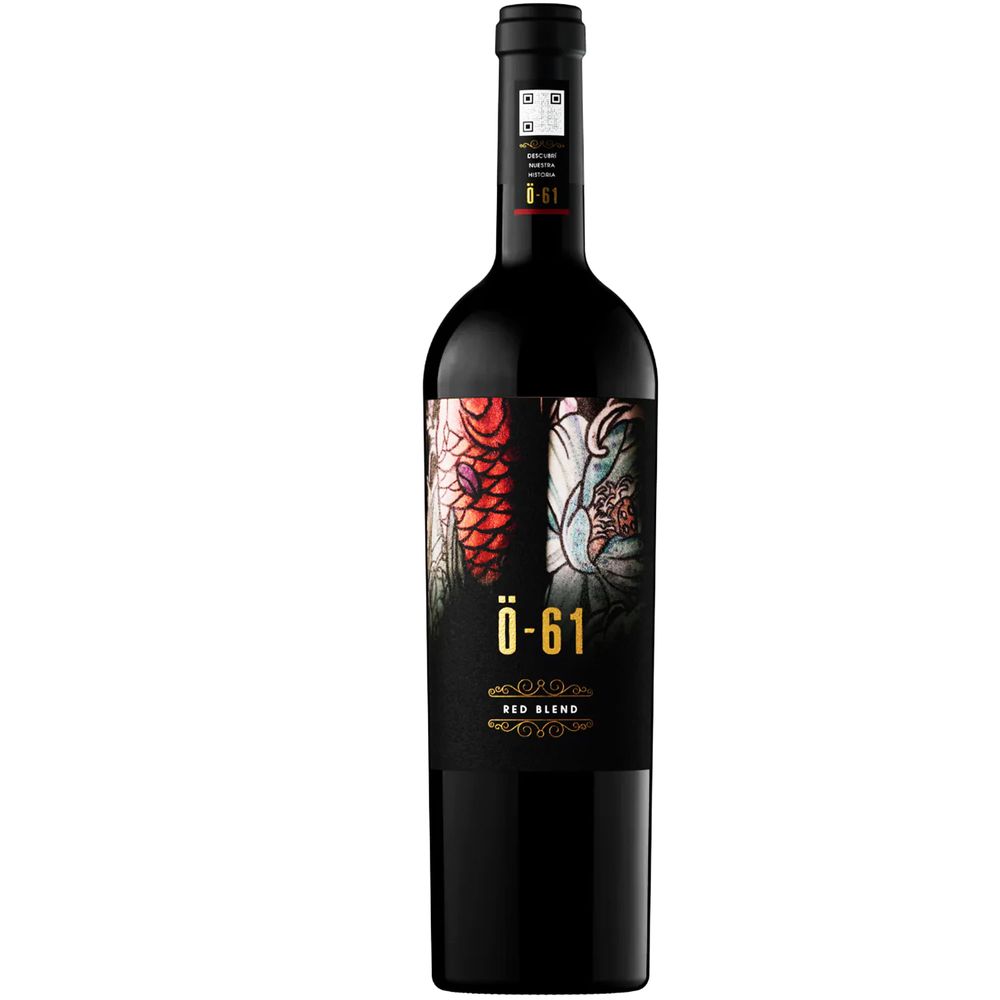 Vino Tinto Ö-61 Red Blend Botella 750ml