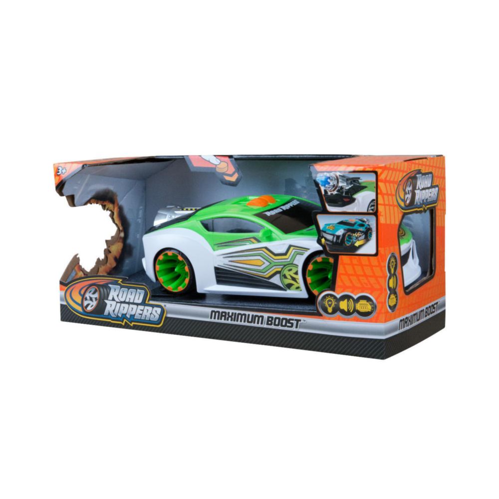Carro De Juguete Raod Rippers Maximum Boost Chill Verde