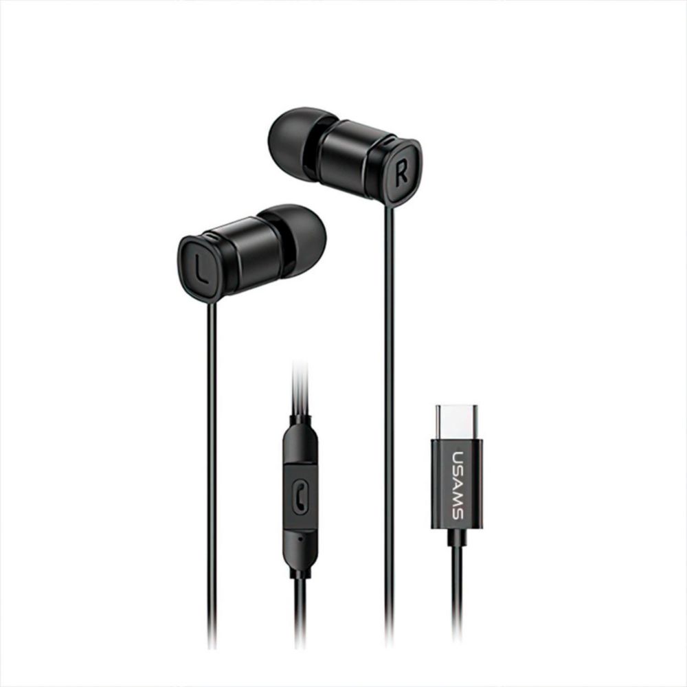 Audífono Ep46 Handsfree Type-C 1.2m Neg