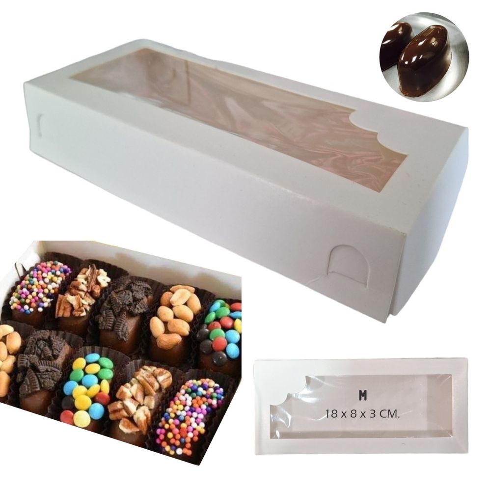 100 Cajas para Chocoteja M en Repostería