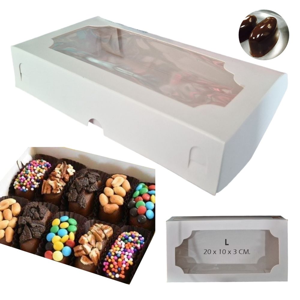 100 Cajas para Chocoteja L en Repostería