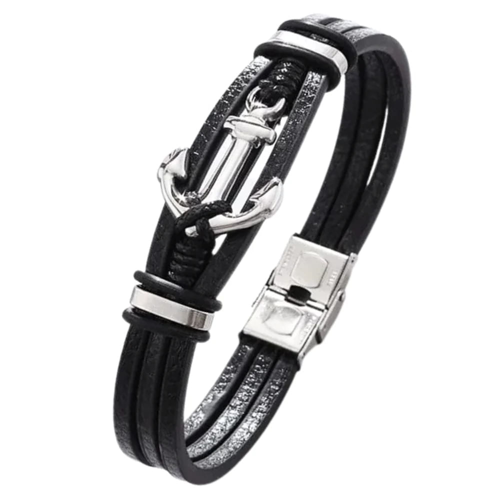 Pulsera De Cuero NÁUTICA