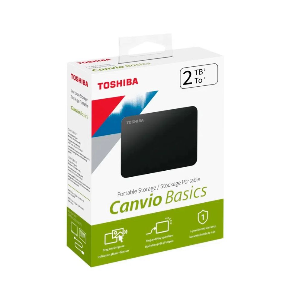 Disco Duro Externo Toshiba 2TB