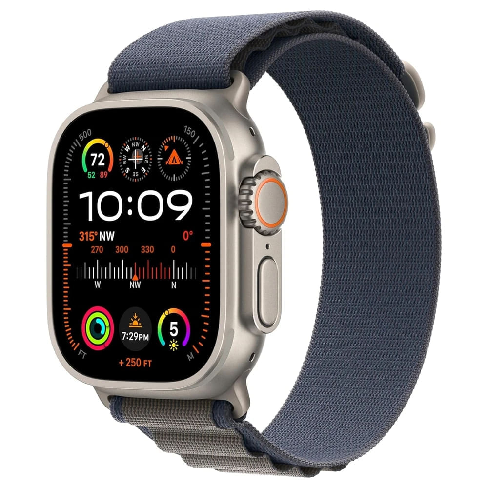 Apple Watch Ultra GPS 49 mm Alpine Loop 130 a 160 mm Azul