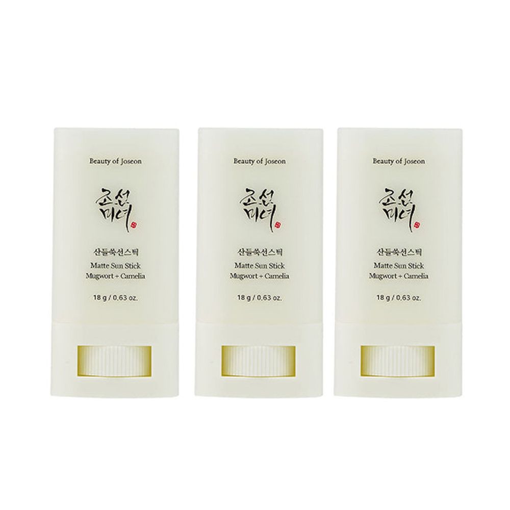 Matte Sun Stick Mugwot + Camelia Spf 50+ Beauty Of Joseon 18ml 3 Uni