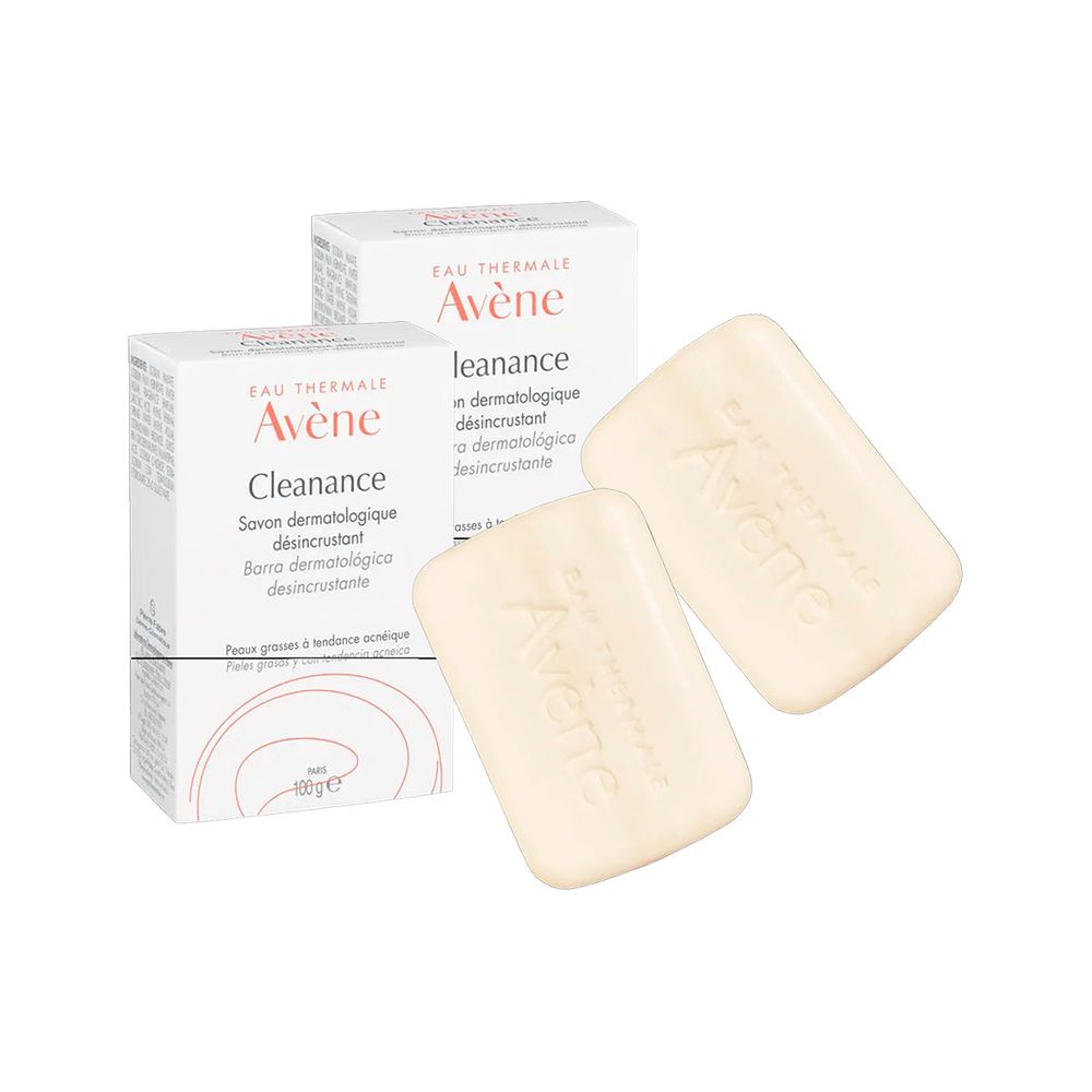 Cleanance barra dermatologica desincrustante Avene 100Gr 2 Unidades
