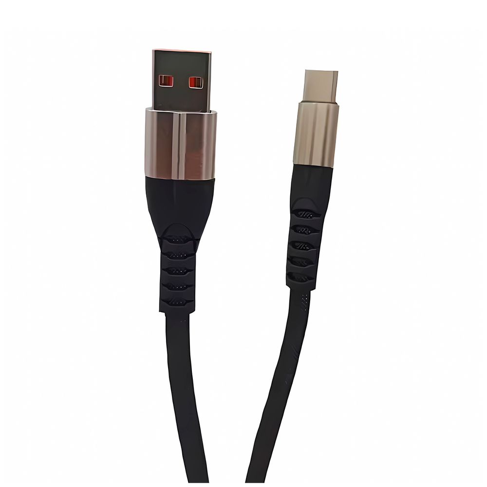 Cable BC-025t con Entrada USB-C de 1.2m | Negro